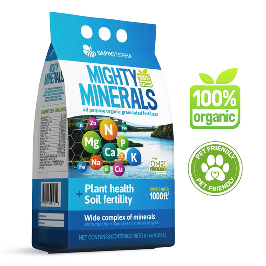 SAPROTERRA Mighty Minerals: Al Purpose Organic Fertilizer